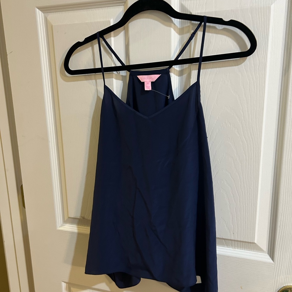 Lilly Pulitzer Deep Blue Camisole